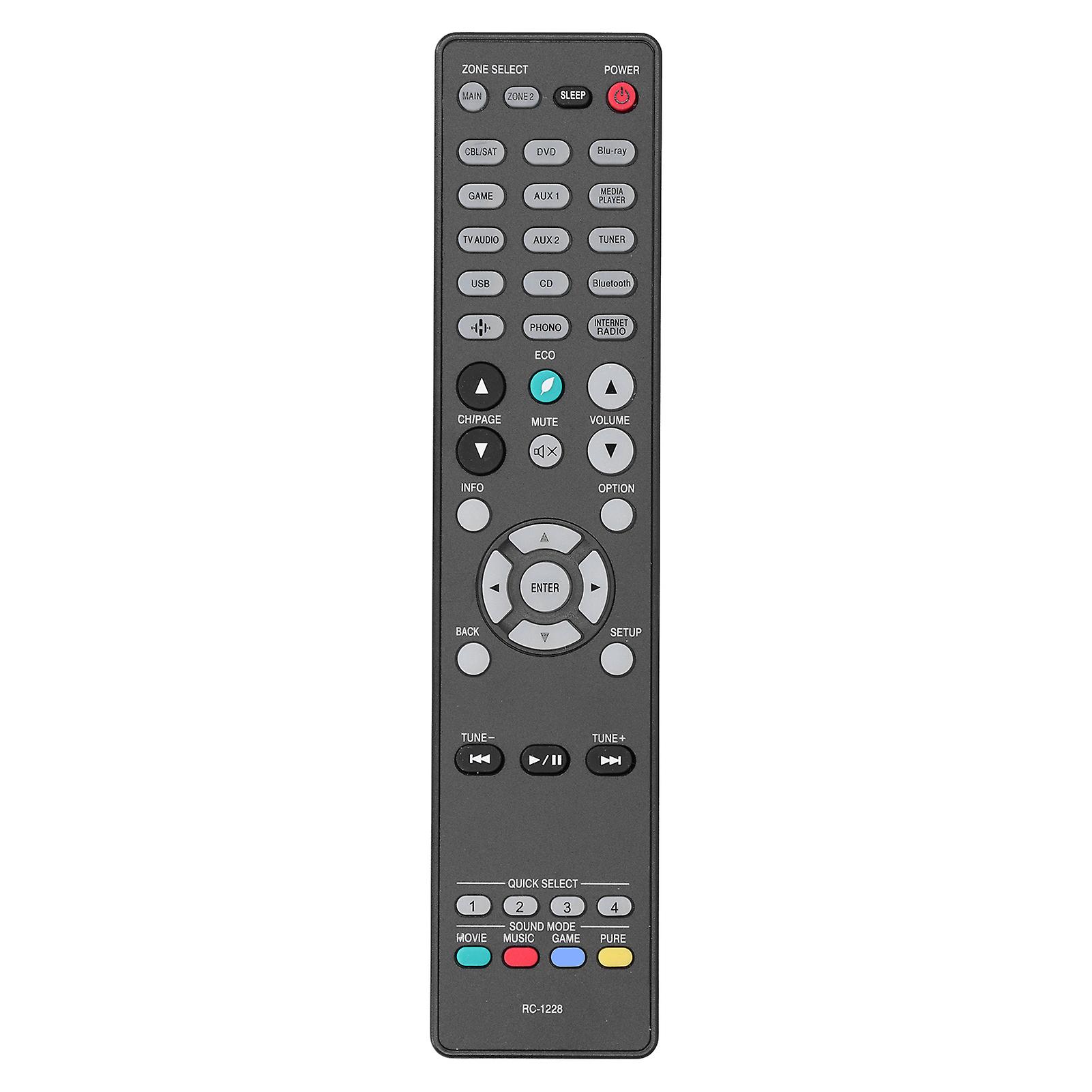 RC-1228 LCD TV Remote Control - Durable Replacement for Various Brand LCD TVs