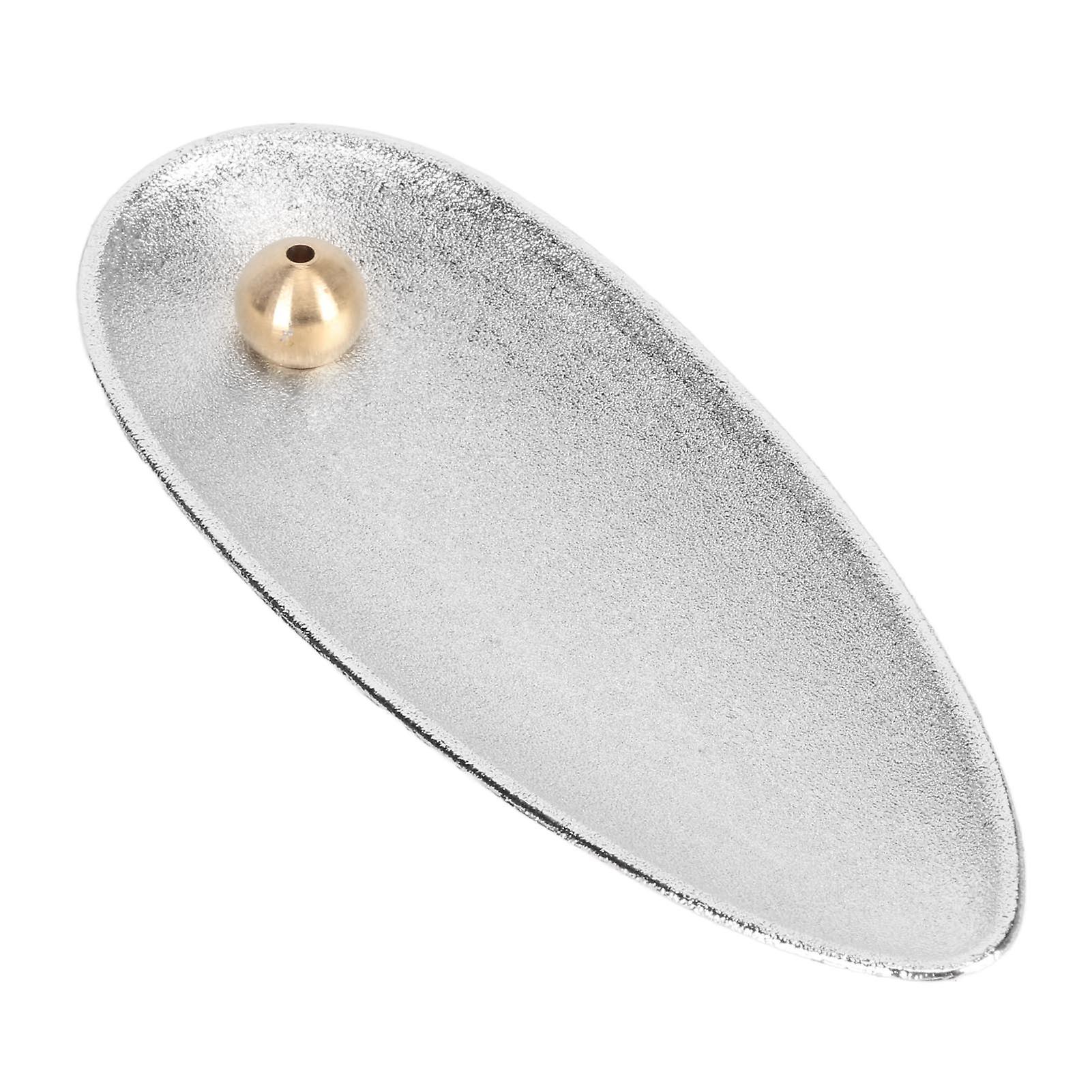 Leaf Incense Burner Relieve Fatigue Vintage Elegant Incense Stick Holder for Bedroom Meditation Room Silver