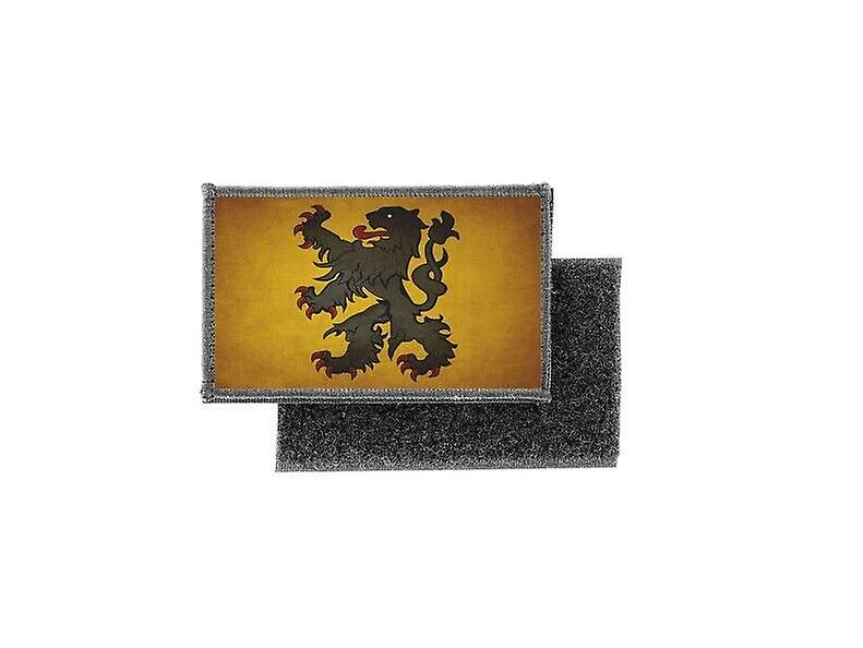 Patch ecusson prints vintage badge flag flanders Belgian