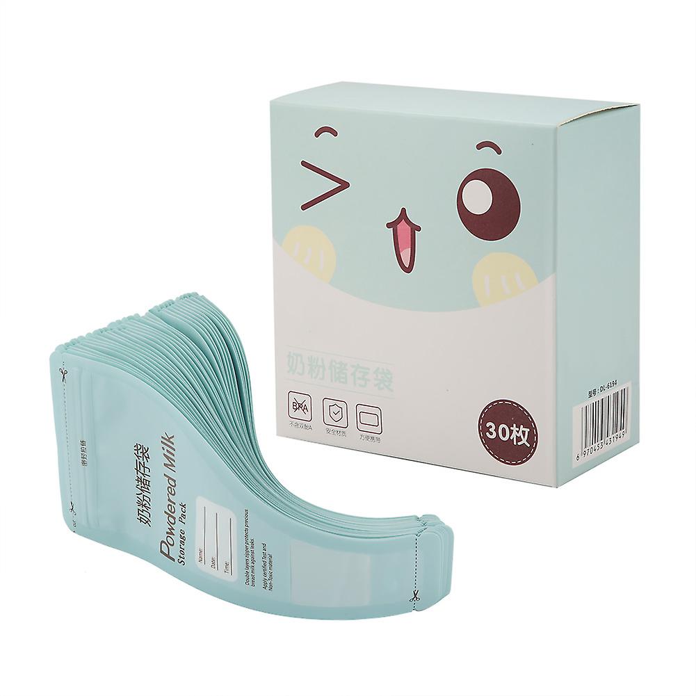 30Pc Portable Baby Feeding Milk Powder Storage Bags Disposable Milkpowder Pouches