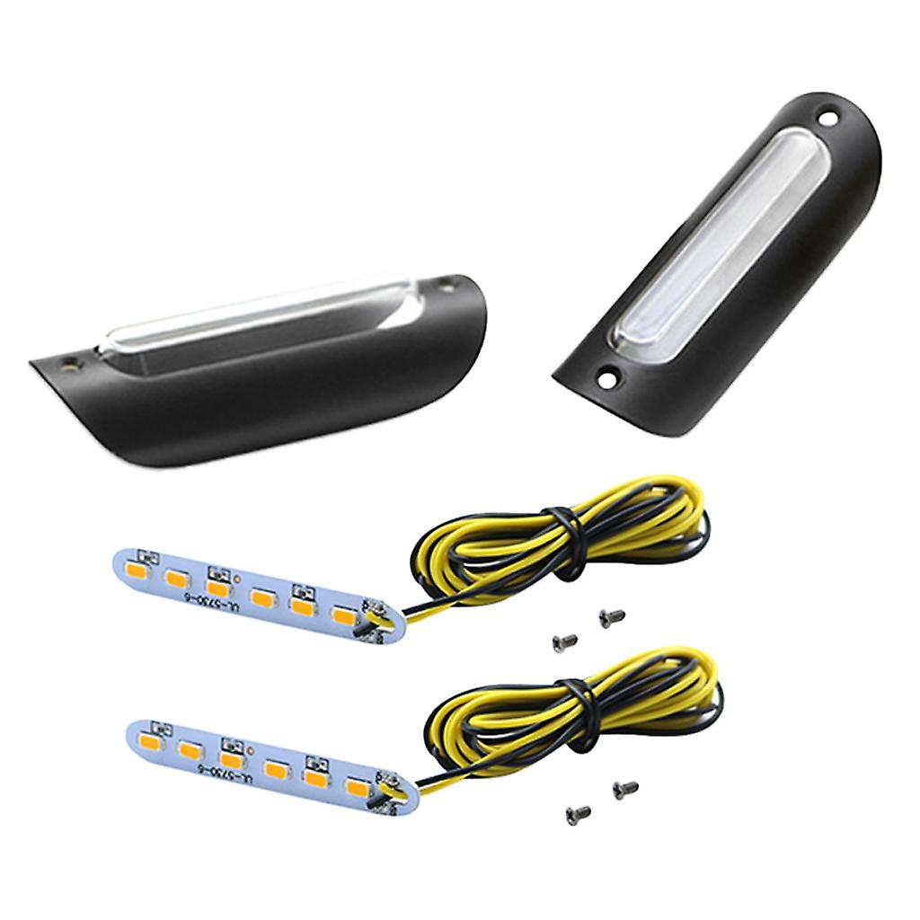 22mm 25mm Handlebar Clamp Drag Bar Light Blinker Side Marker for Harley