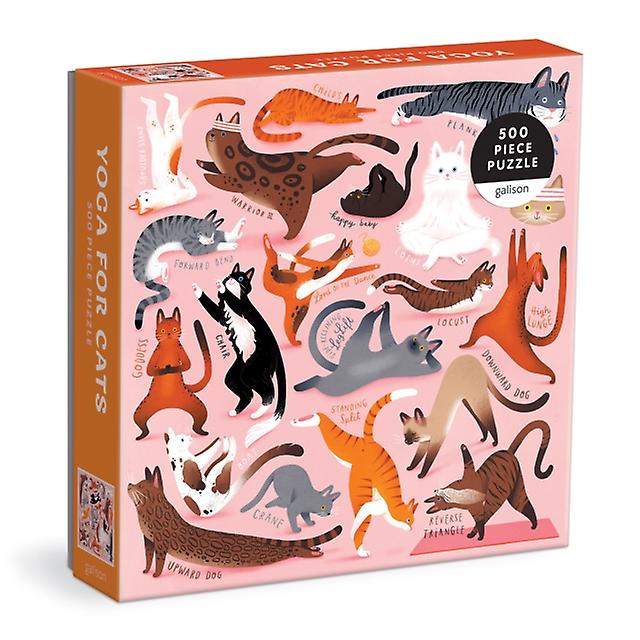 Yoga For Cats by Susann Hoffmann Jigsaw Book
