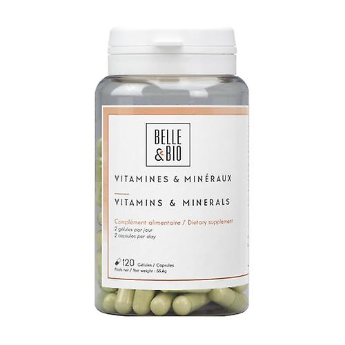Natural vitamins and minerals 120 capsules