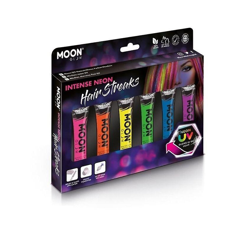Moon Glow Intense Neon Uv Hair Streaks Assorted M7384