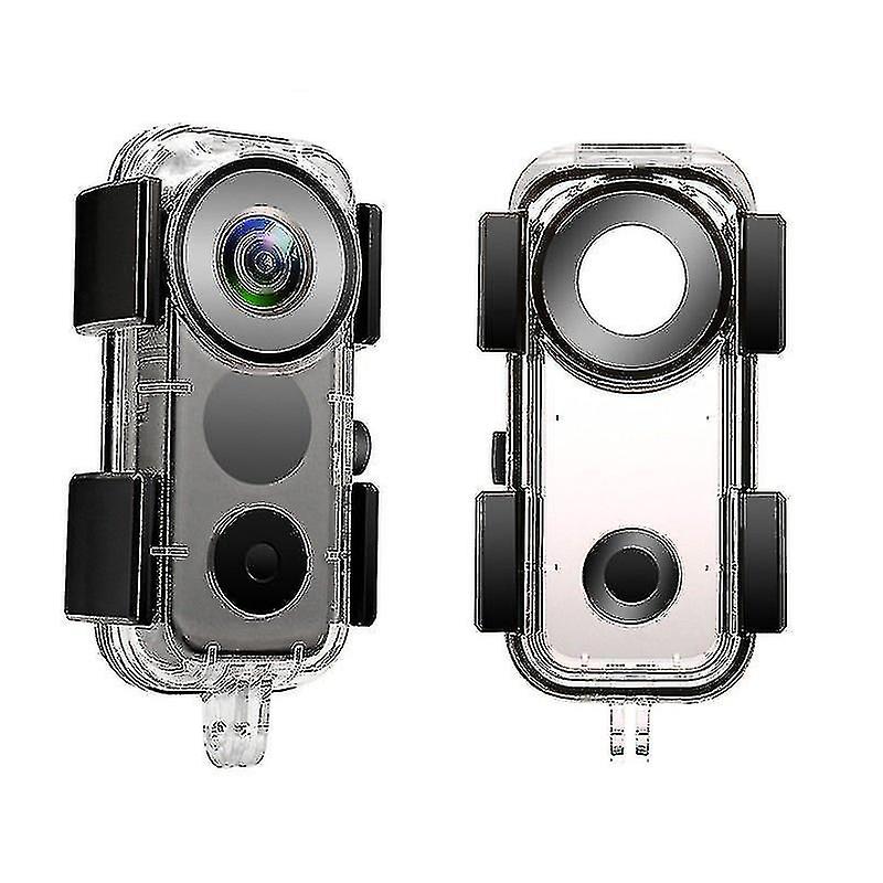 "40 متر" Insta360 One X2 الغواصة عدسة واقية حالات للماء تحت الماء كاميرا رياضية بانورامية واقيات عدسة الغوص Cover-eyzi