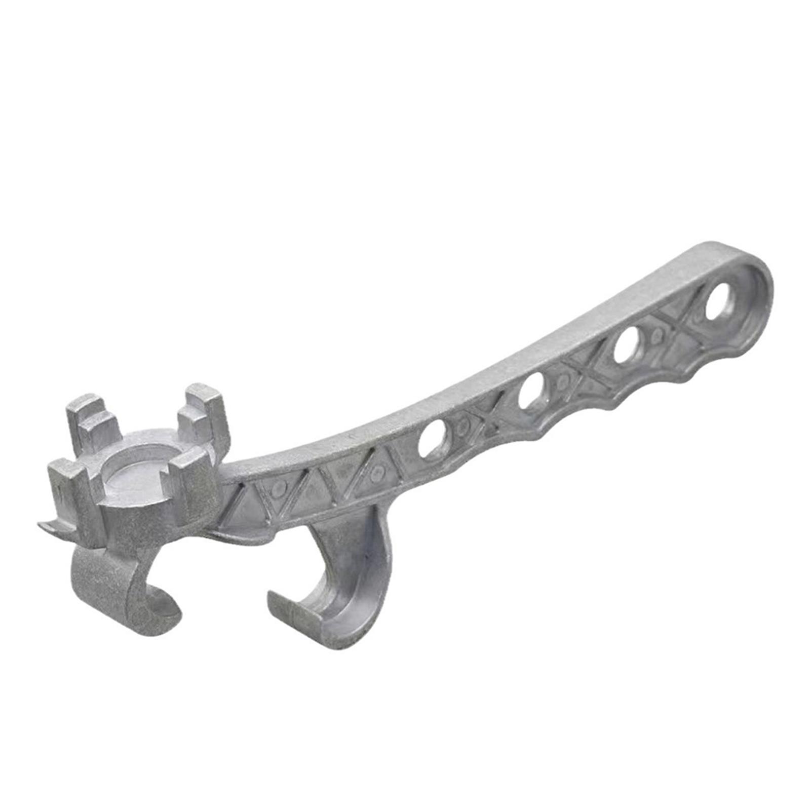 Aluminum Alloy Lid Opener Wrench Labor-Saving Lid Removing Pry for Most Barrel