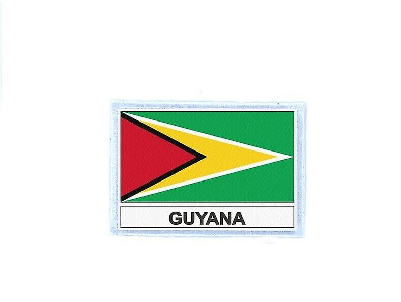 Badge patch badge prints guy guyana flag