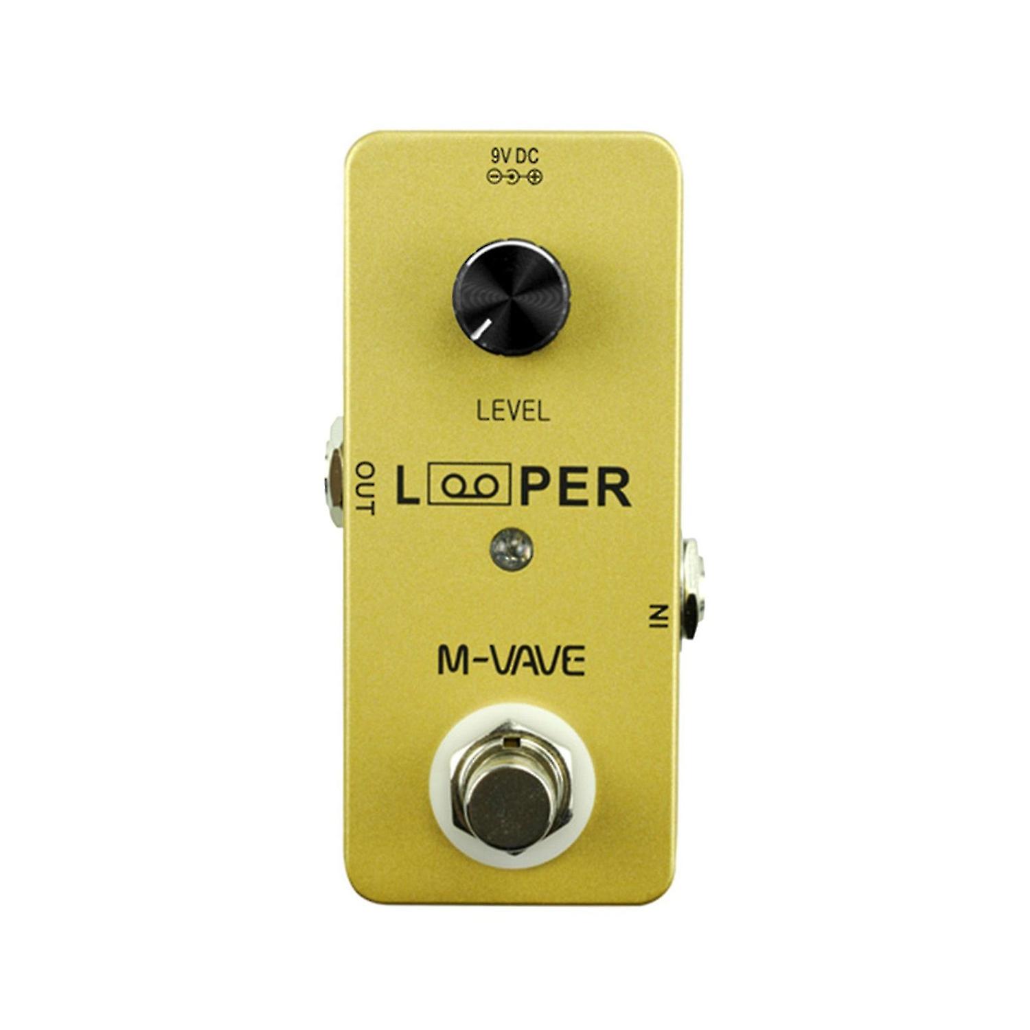 M-VAVE LOOPER Mini Guitar Loop Electric Guitar Looper Effect Pedal Max. 5 Minutes Recording Time Unl
