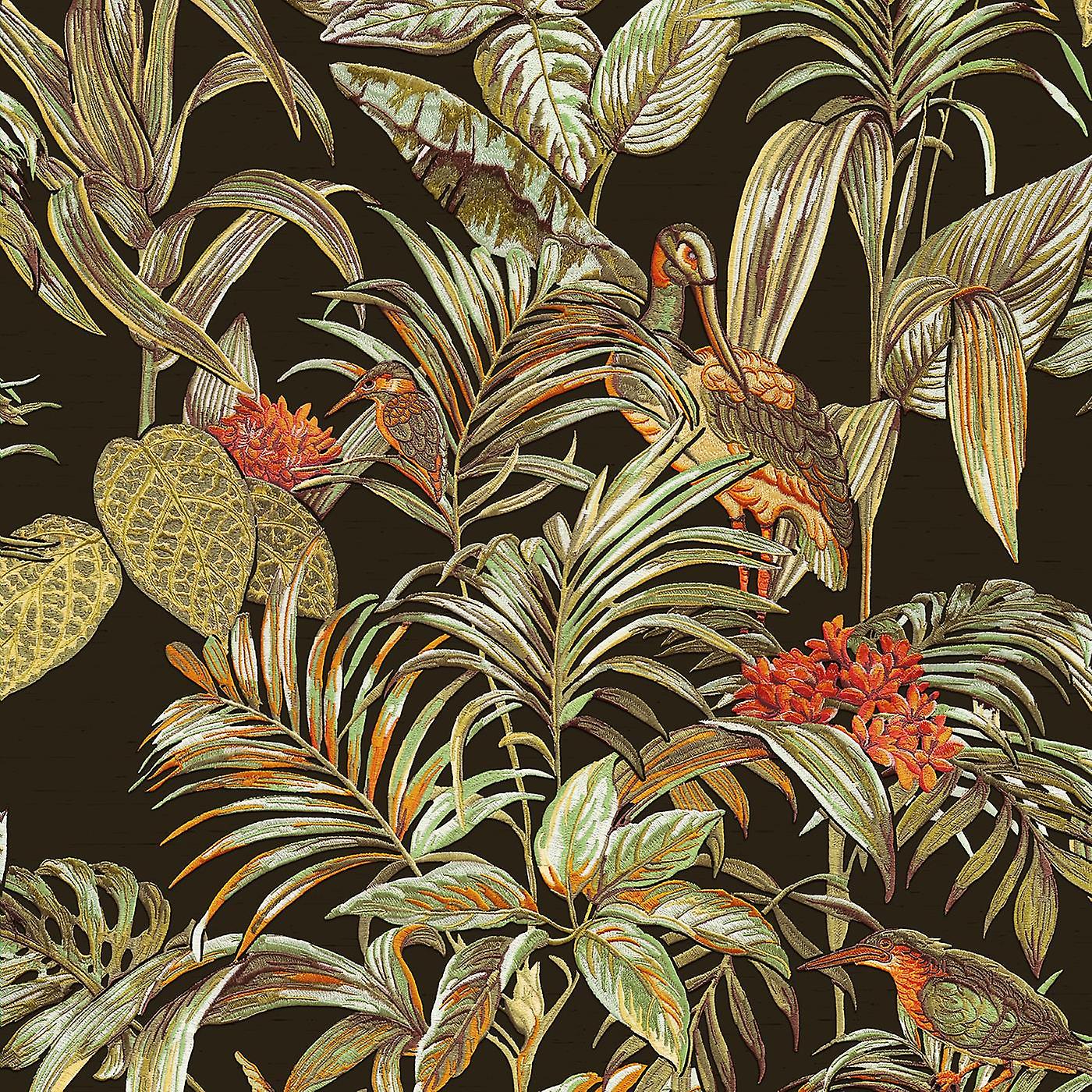Design ID Black Palm Wallpaper