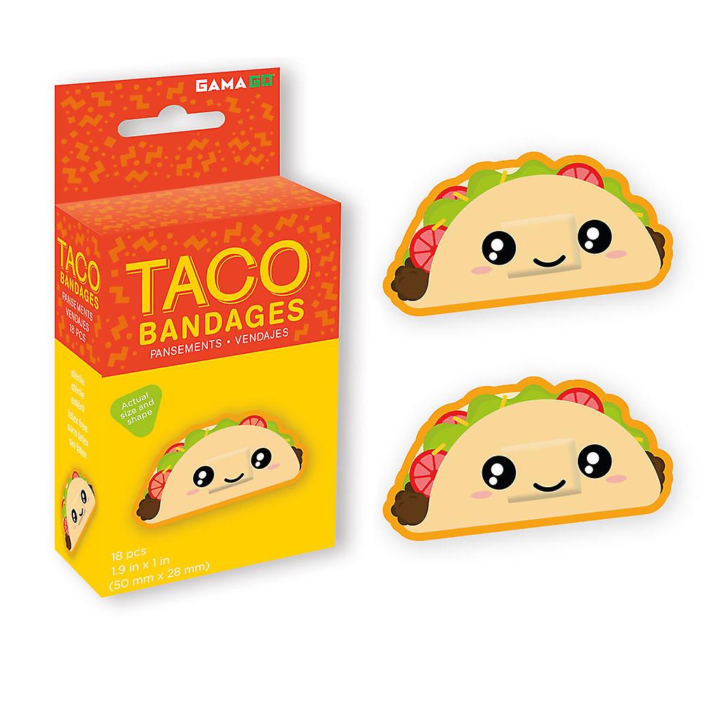 and Premium High Quality Gamago Taco Set of 18 Self Adhesive Bandages