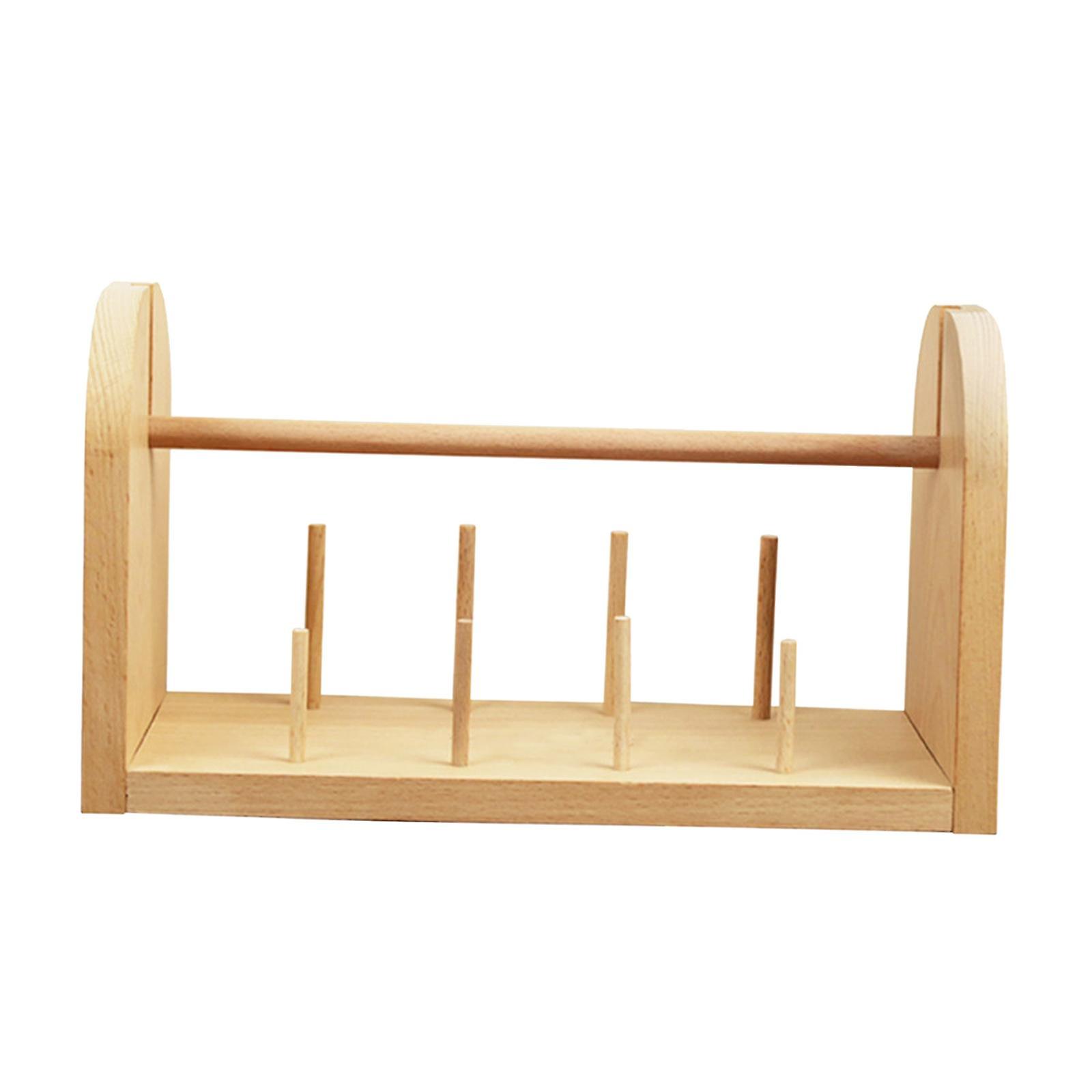 9 Spool Sewing Thread Stand Organizer Craft Embroidery Storage Rack Holder