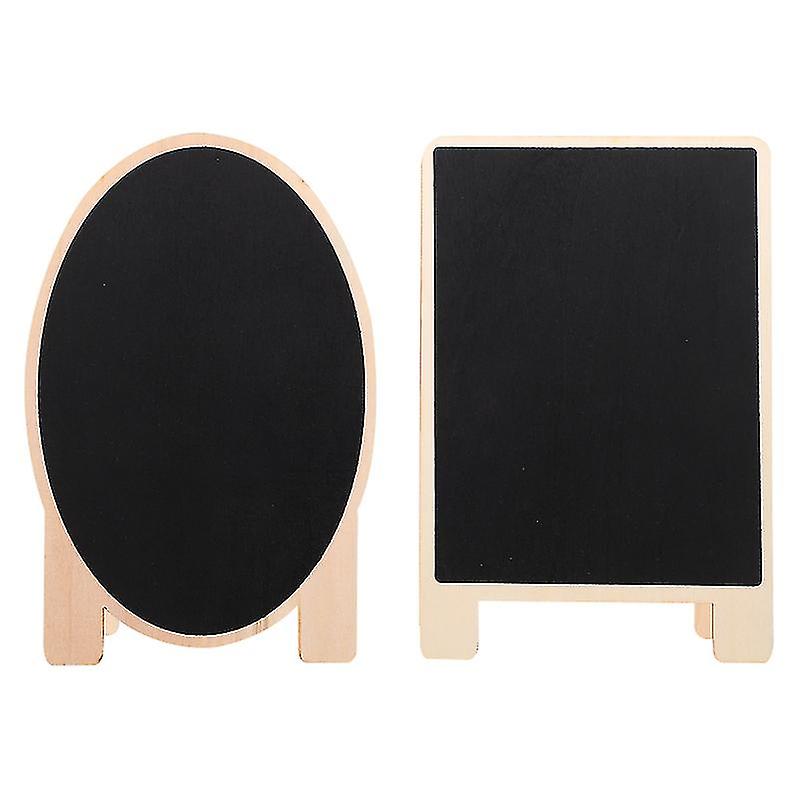 2pcs Wooden Standing Blackboard