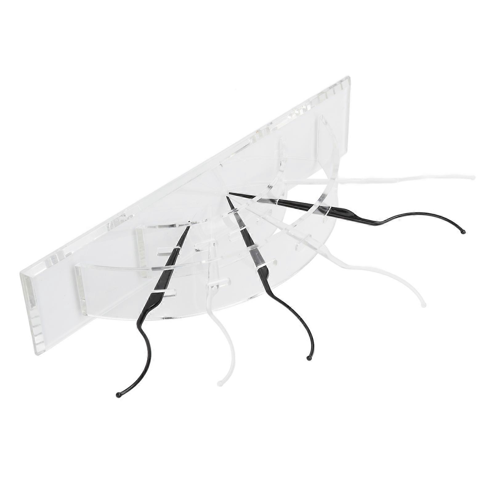 6pcs False Eyelashes Display Stick Holder Applicator Tool 3D Eyelash Extensions Style Try On Sticks