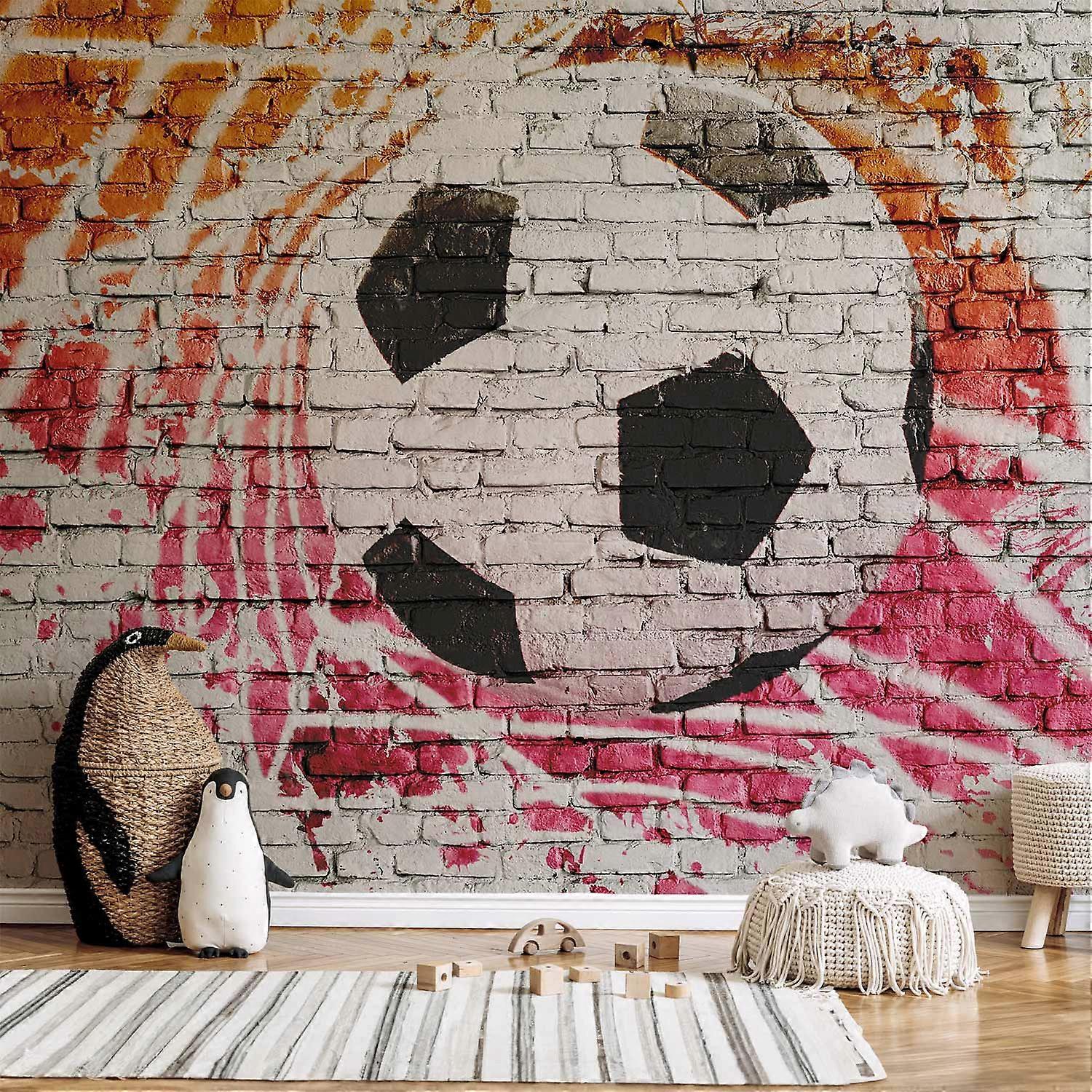 Seinämaalaus - Katujalkapallo