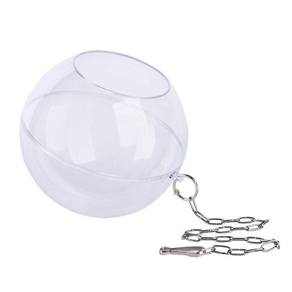 吊り下げ式餌やりボール 鶏の餌やりおもちゃ プラスチック製 鳥用 鶏用 ペット用 餌やりボール