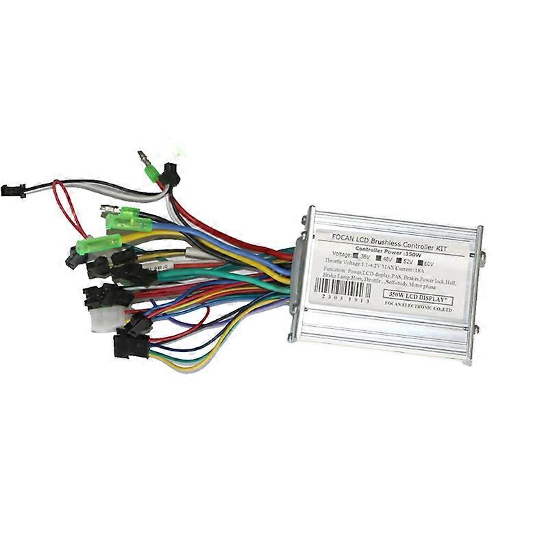 Controller Motore Elettrico, 24V-48V Impermeabile Display LCD Pannello di Controllo Brushless Kit per Bicicletta Elettrica Scooter(24V/36V 350W Controller Motore Elettrico, 24V-48V Impermeabile Display LCD Pannello di Controllo Brushless Kit per Bicicletta Elettrica Scooter(24V/36V 350W
