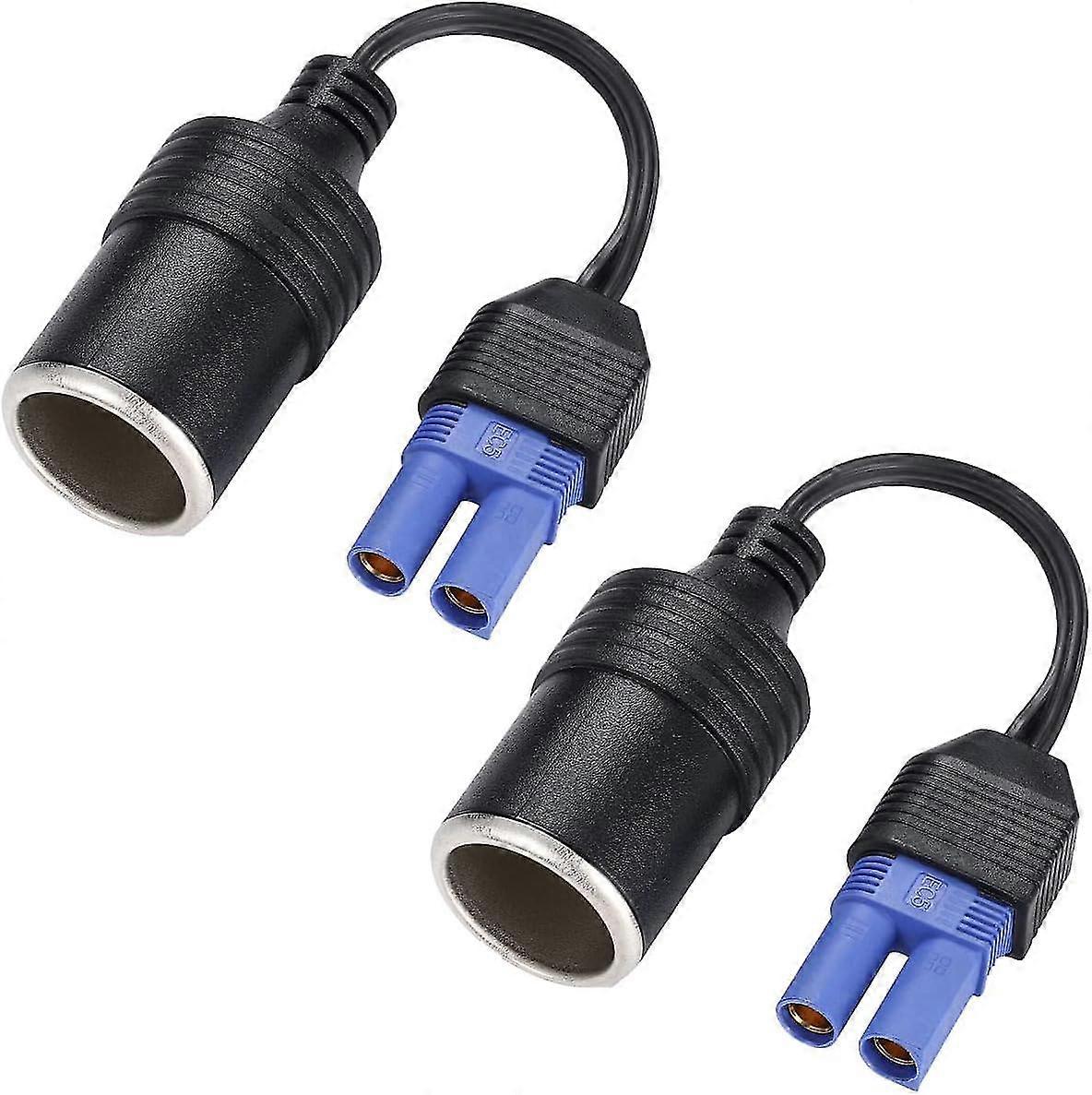 2pcs Ec5 Cigarette Lighter Plug Adapter For Mini Car Battery Booster, Ec5 Mini Car Jump Starter