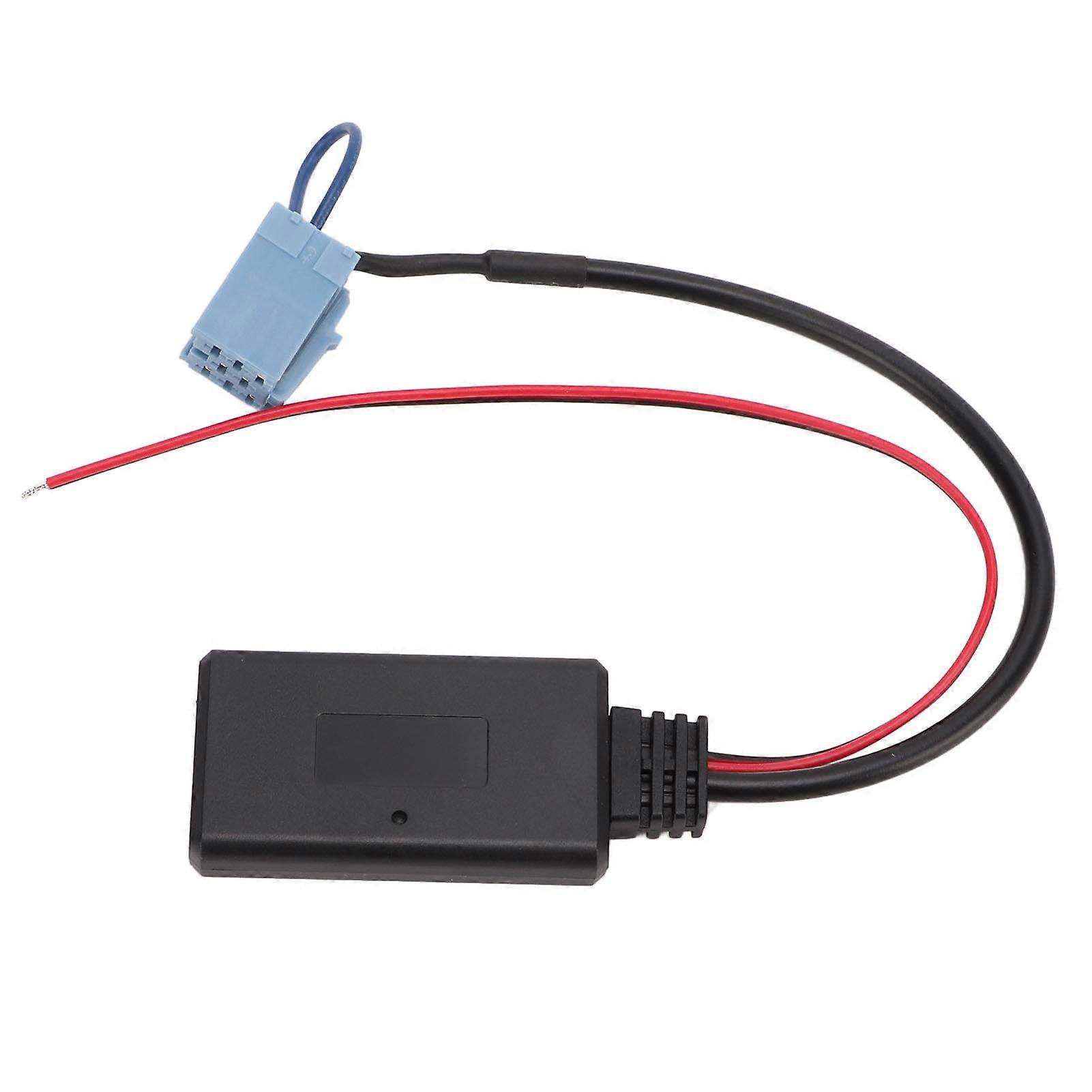 8Pin Wireless Bluetooth 5.0 Module Audio AUX Input Cable Adapter for Smart Fortwo 450 Radio