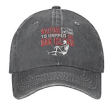 GYFDYM Waiting For Something To Happen On Oak Island Dad Hats Adjustable Baseball Cap