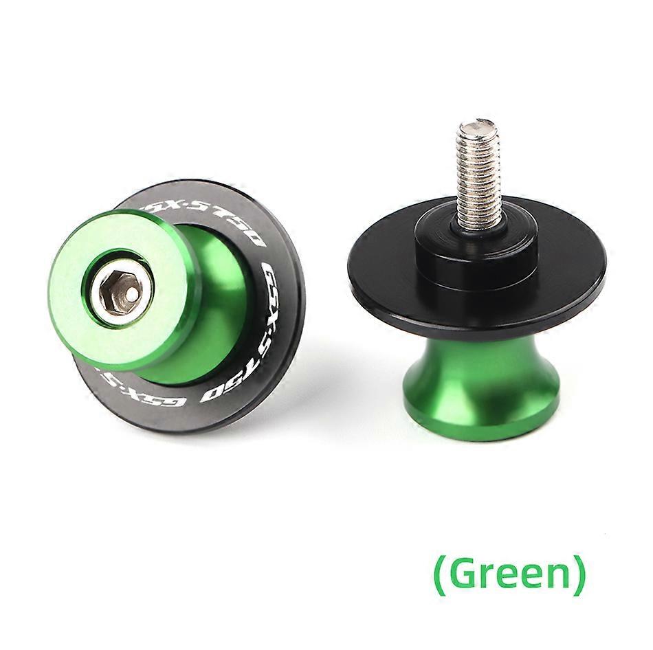 Motorcycle Accessories M8 Cnc Aluminum Swingarm Spool Slider Stand Screws With Logo For Suzuki Gsx-s750 Gsxs750 2011-2020 2019