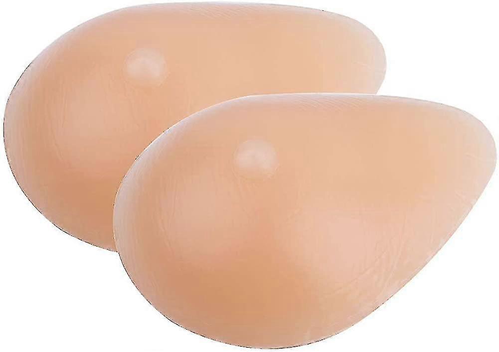 1 Pair Soft Silicone Breast Forms Fake Boobs Prosthetic Breast Forms For Evening