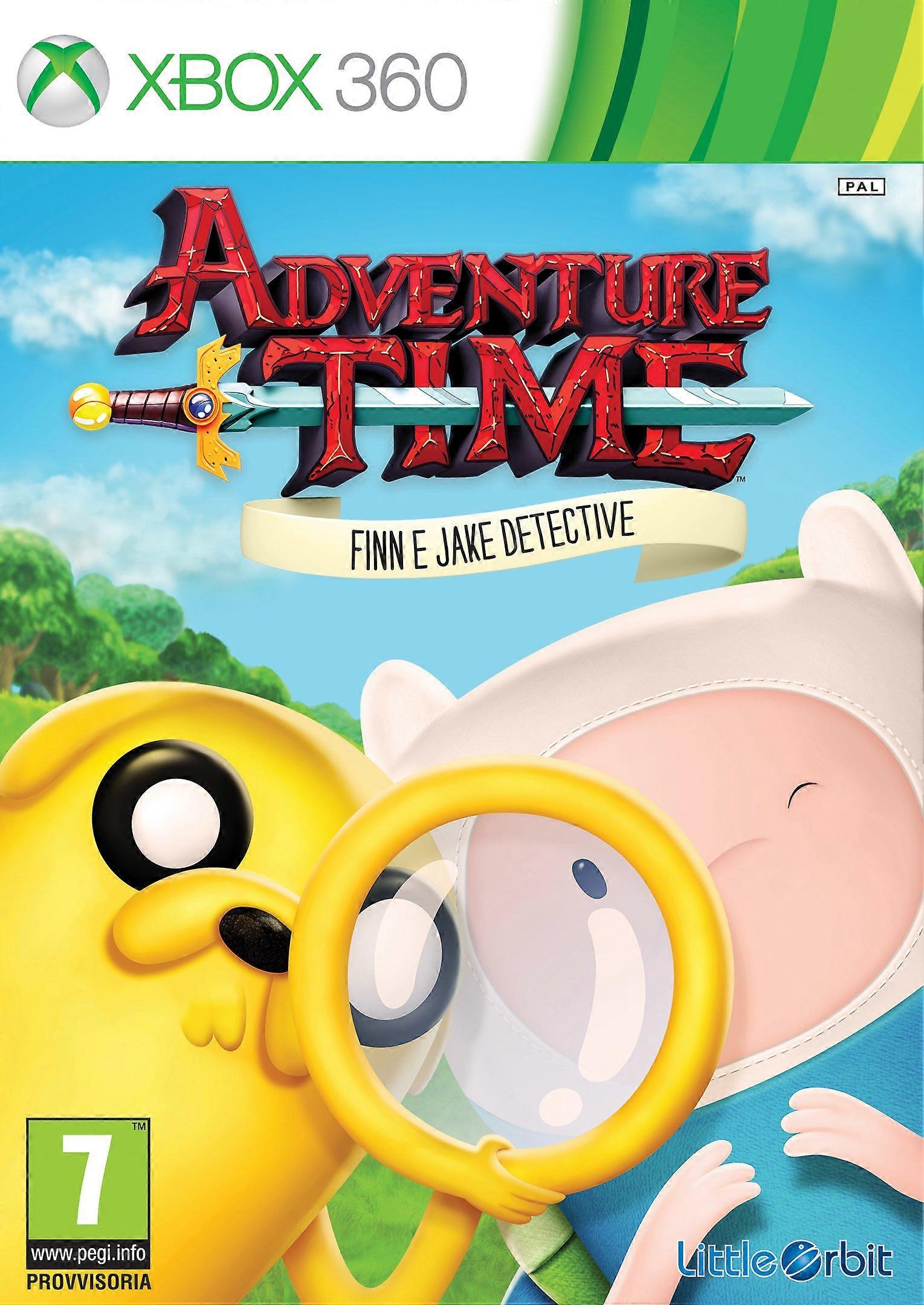 Namco Bandai Games Adventure Time Finn and Jake Investigations X360 - video games (X360 Xbox 360 Action  Adventure Vicious Cycle Software Inc. Basic Little Orbit) - PAL - New & Sealed