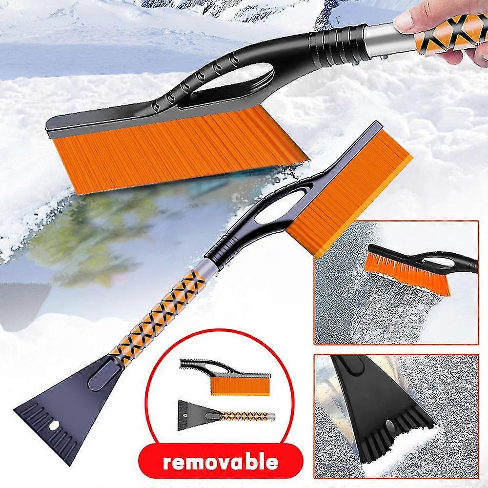 2 in 1 Detachable De-icer and Snow Brush Handle De-Iker Multifunctional Car Windshield De-Iker