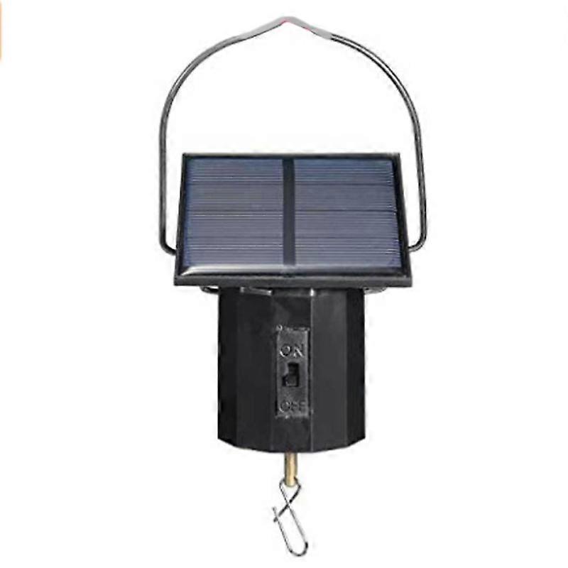 Solar Powered Rotating Motor With Hook Mini Hanging Display Motor Durable