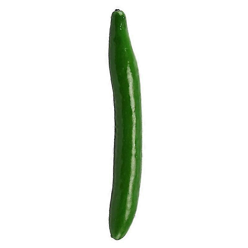 Simulation Vegetable Realistic No Withering Wear-resistance Photography Props Simulation Foam Cucumber Model For Dining Room