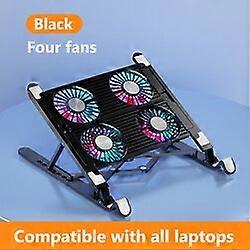 Splicing Stable Foldable Notebook Riser Portable Tablet Stand 7 Gears Adjustable Laptop Cooling Pads With Fan
