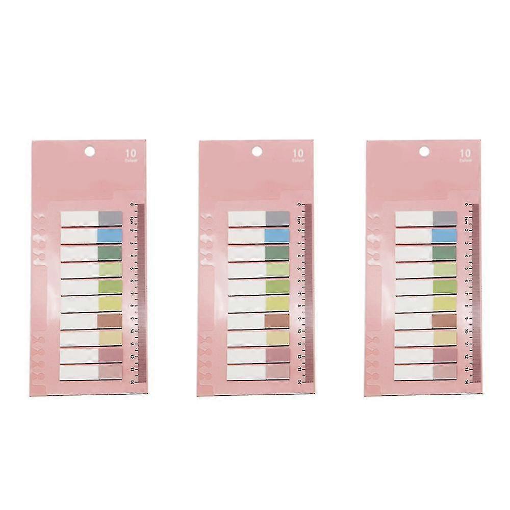 3 Pcs Sticky Tabs Page Markers Sticky Index Tabs, Sticky Notes