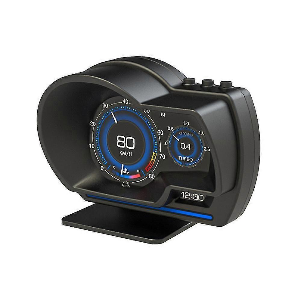 Ap-6 hud display obd+gps speedometer smart on-board computer with adjustable bracket clear fault code car head-up display
