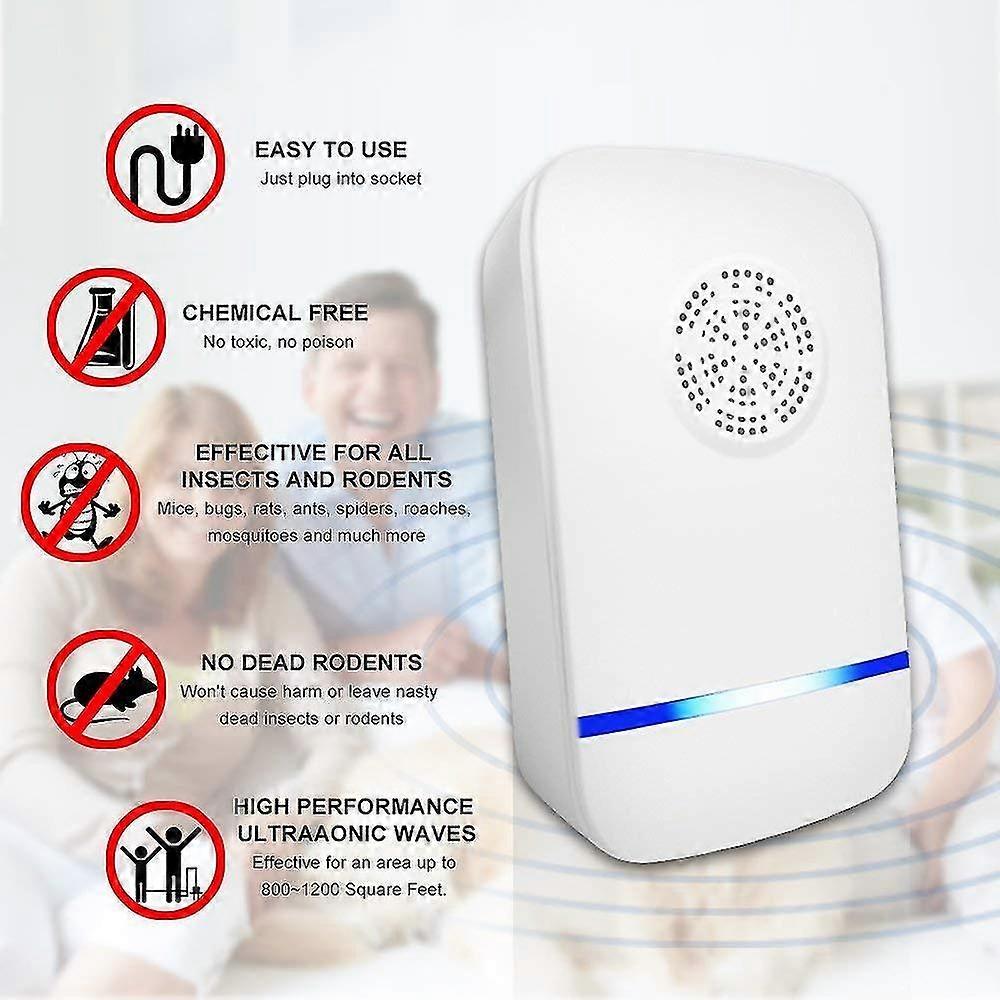 Ultrasonic Electronic Pest Reject Repeller Mosquito Mouse Rat Spider Insect Pest Repellent
