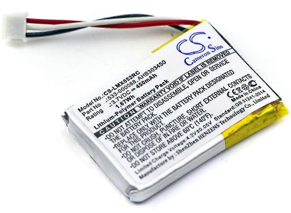 Battery for Logitech 910-004362 etc