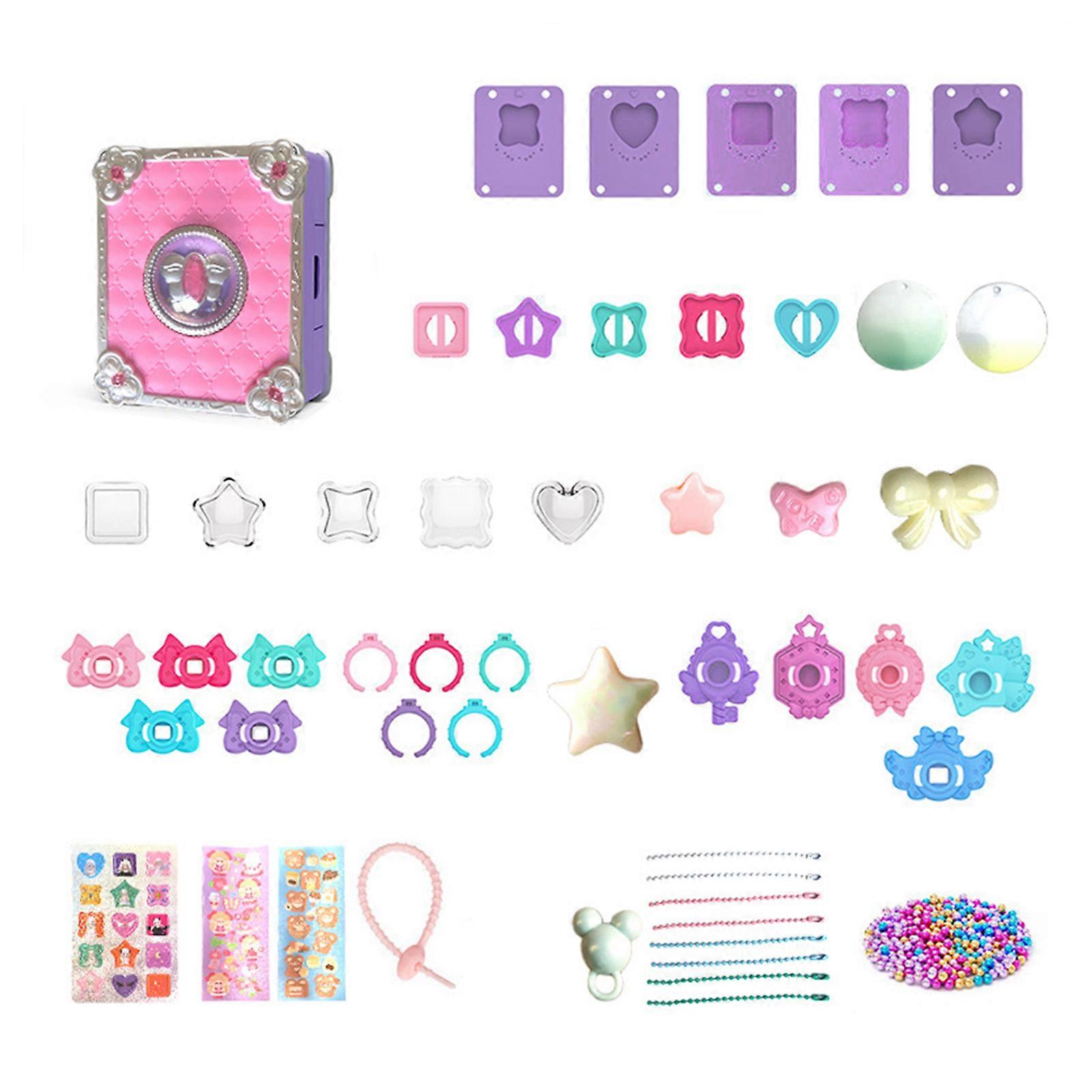 DIY Hand-made Rings Bracelet Magics Books Innovative Funny Child Crafts Toy for Little Girls