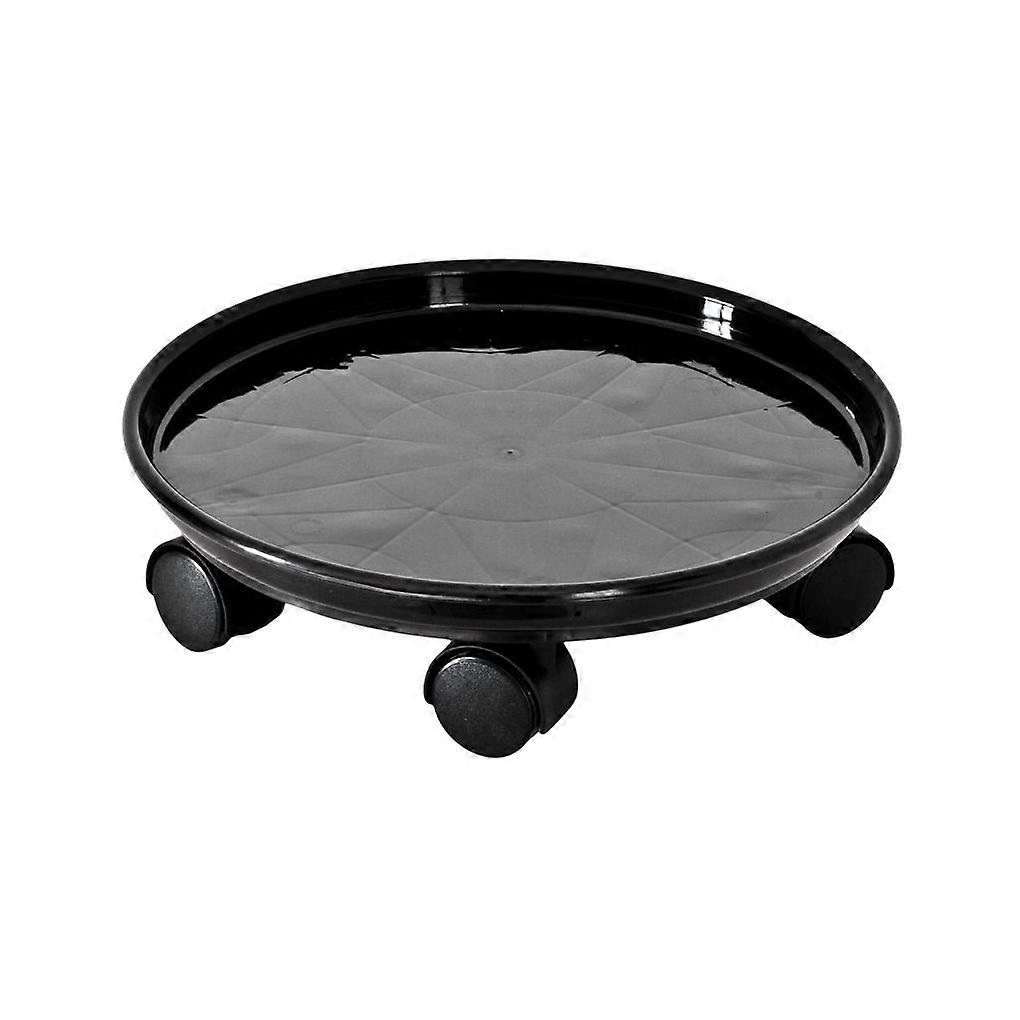 Flowerpot Plate Flower Pot Water Draining Round Plant Dish for Home Indoor Balcony Garden