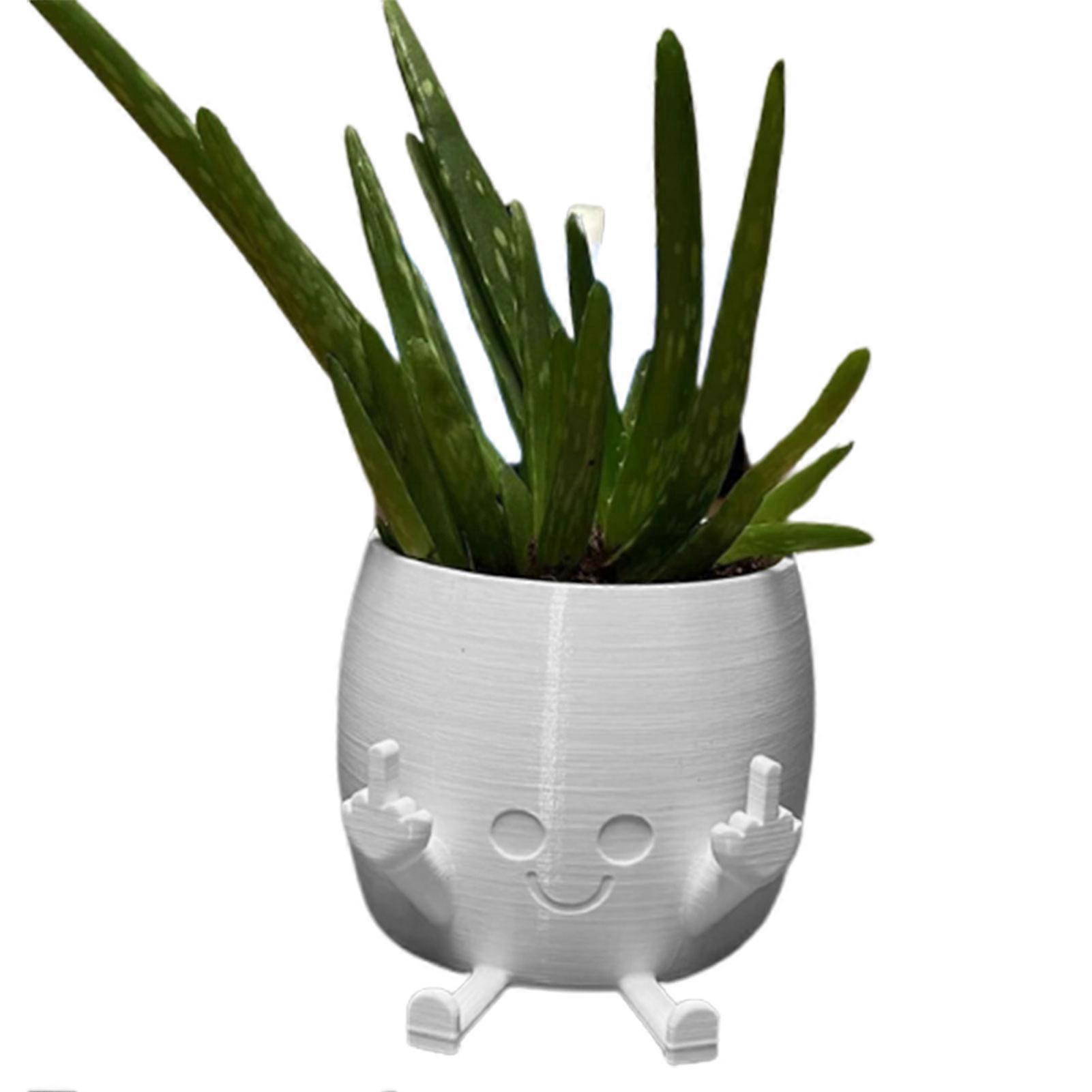 artificial hanging plant Artificial String of Pearls Plants in White Ceramic Wall-Hanging Plant Pots, Set of 2