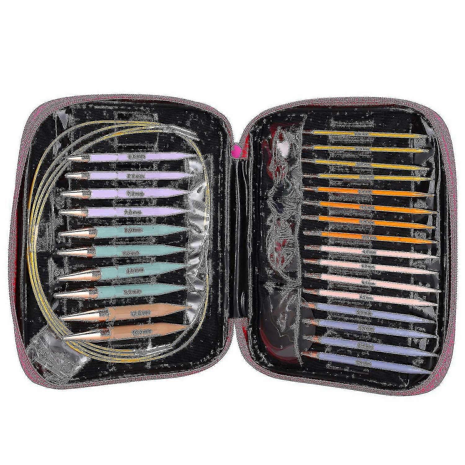 13 Pair Interchangeable Knitting Set Circular Knitting 2.75mm-10mm