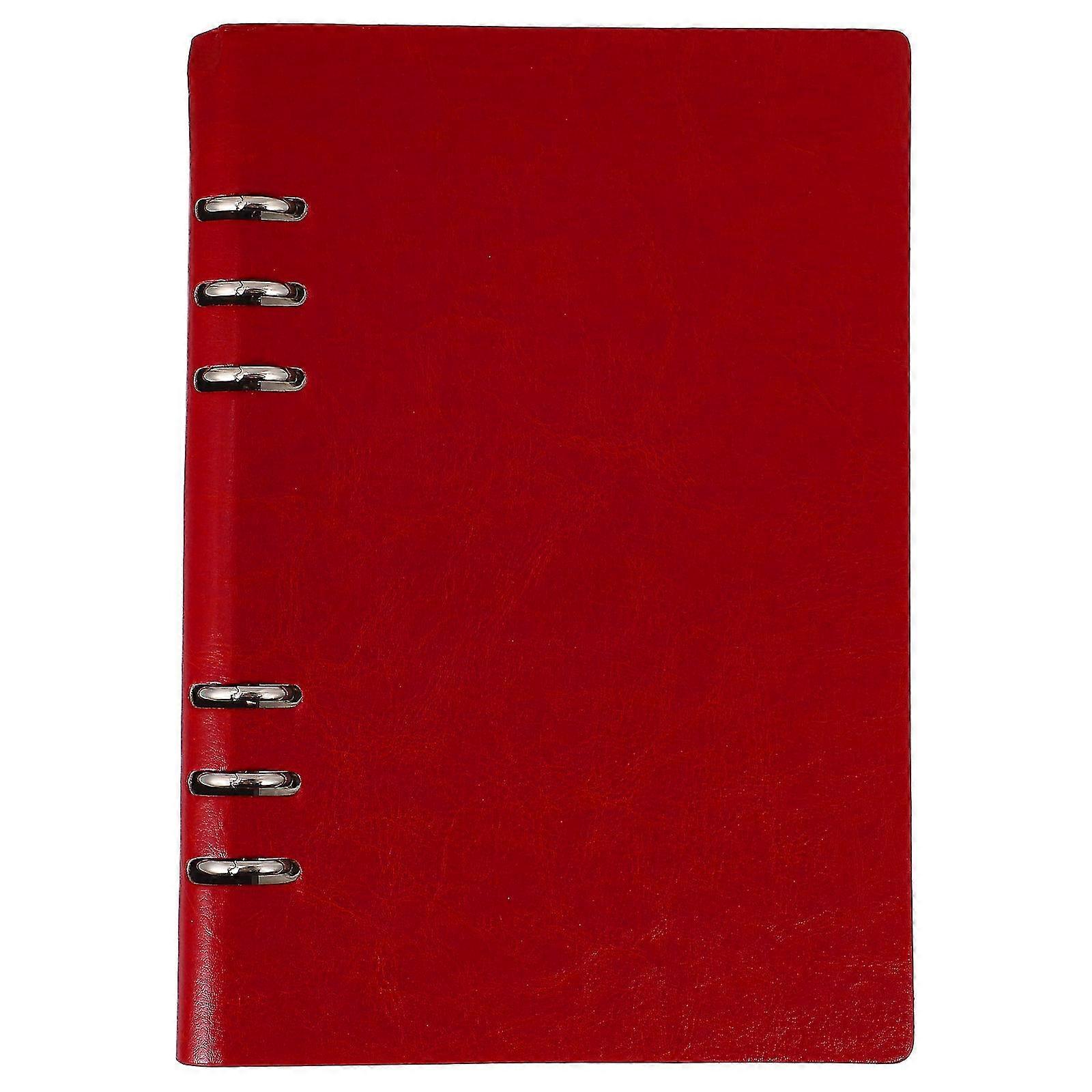 Business Notebook Planning Handbook Pu Leather Notebook Decorative Notebook Leather Creative Notebook Binder Notebook