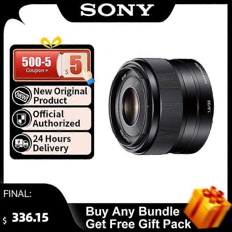 SONY E 35mm F1.8 OSS APS-C mikroobjektív s objektívom A6000 A6400 A6600 ZVE10 Sony 35 1.8 SEL35F18