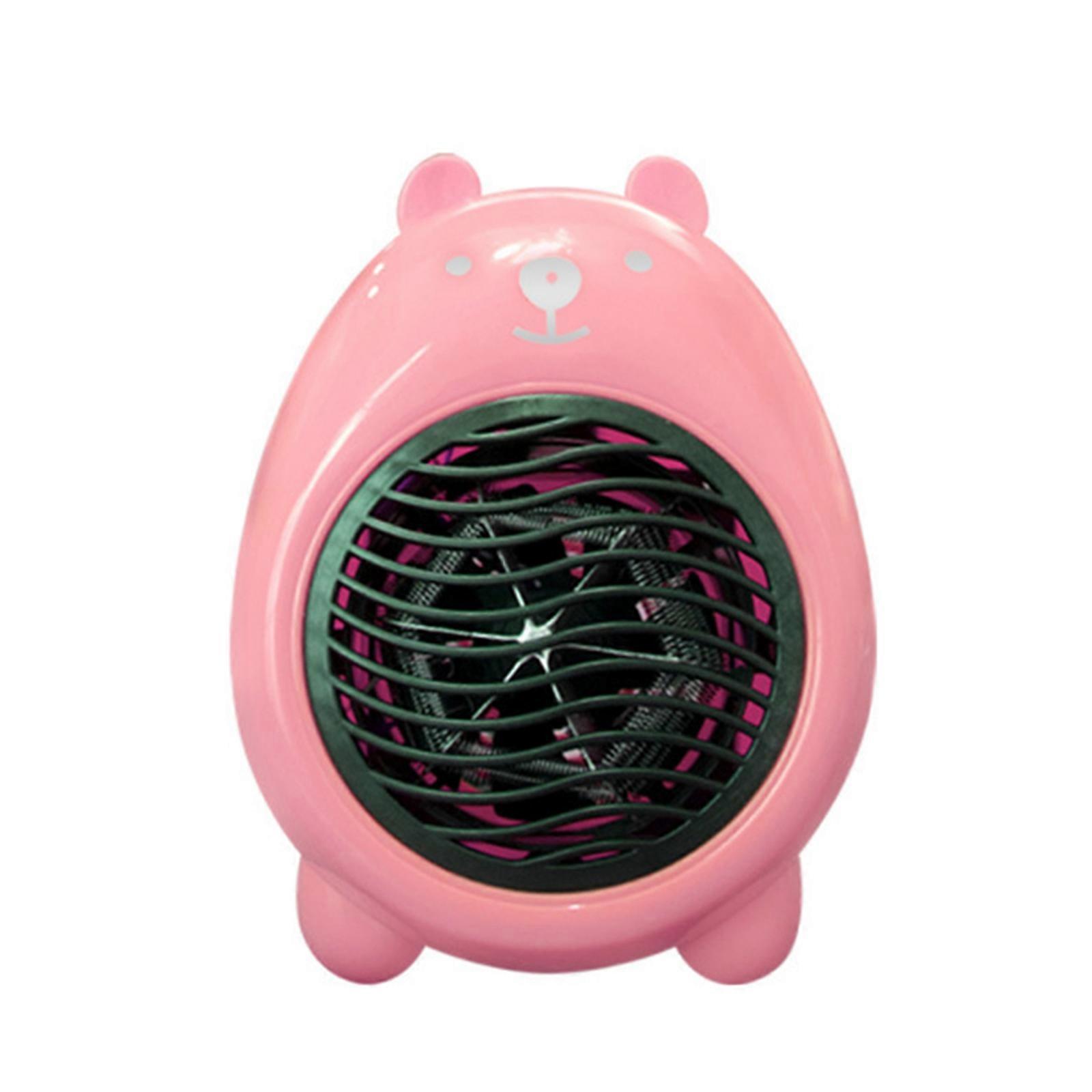 Mini Portable Desktop Heater with Comfortable Grip Overheat Protection for Home Office Bedroom Desk