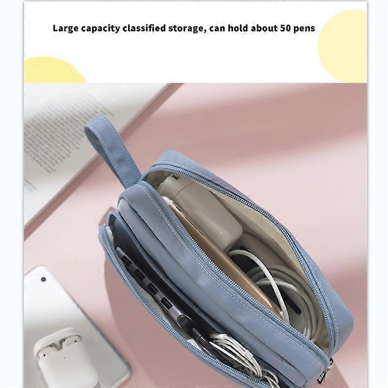 10Pcs A5 Size Binder Pocket 6 Holes Clear PVC Zipper Binder Pockets Loose Leaf Bag Zip Envelopes wi