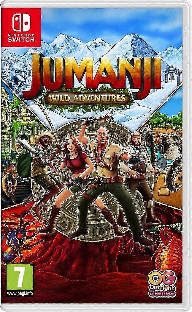 Jumanji Wild Adventures Switch Game