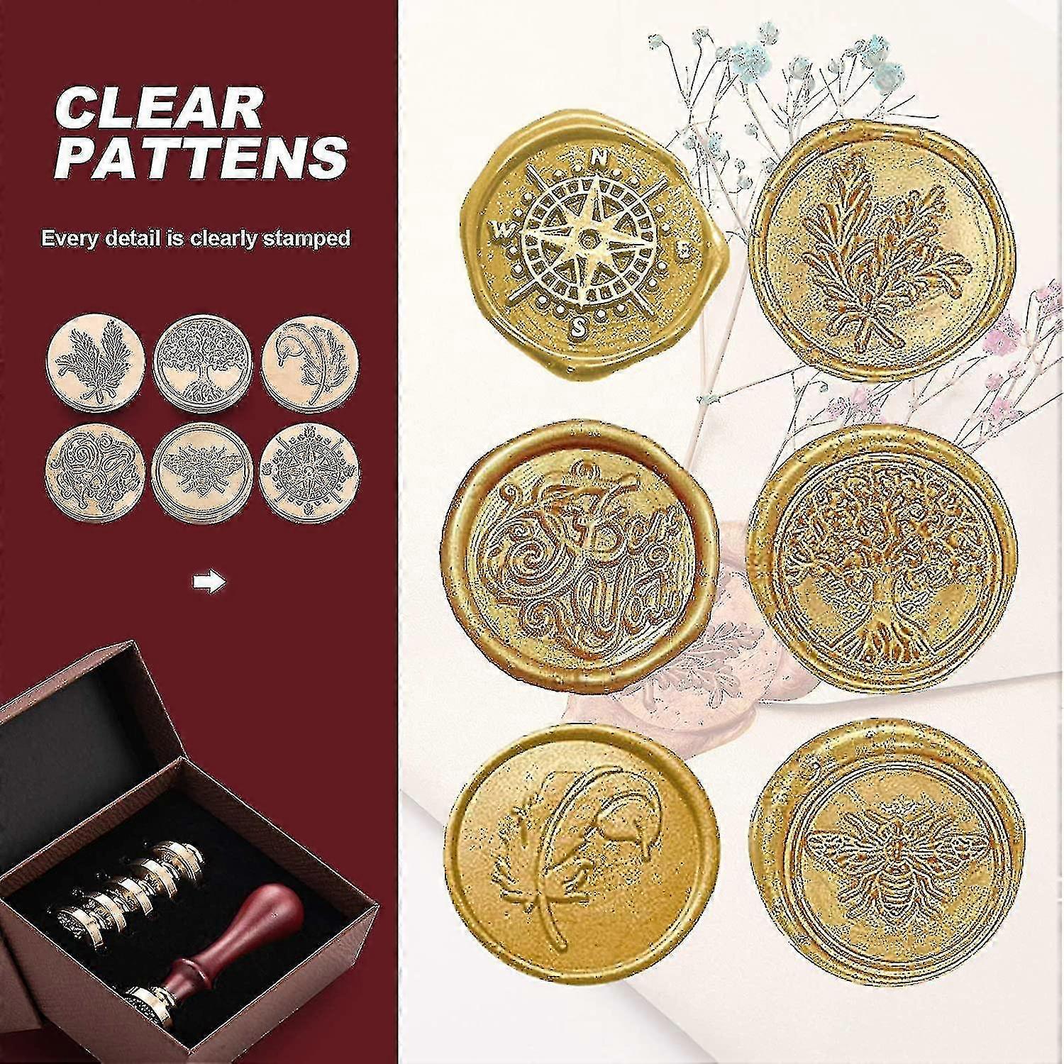 ワックスシールスタンプセットクラシックワックススタンプ結婚式の手紙の招待状封筒パッケージワ