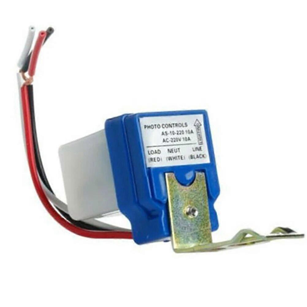 Twilight Switch 220V Twilight Sensor Light Sensor Switch Automatic On Off Photocell Street Lamp Light Switch Controller