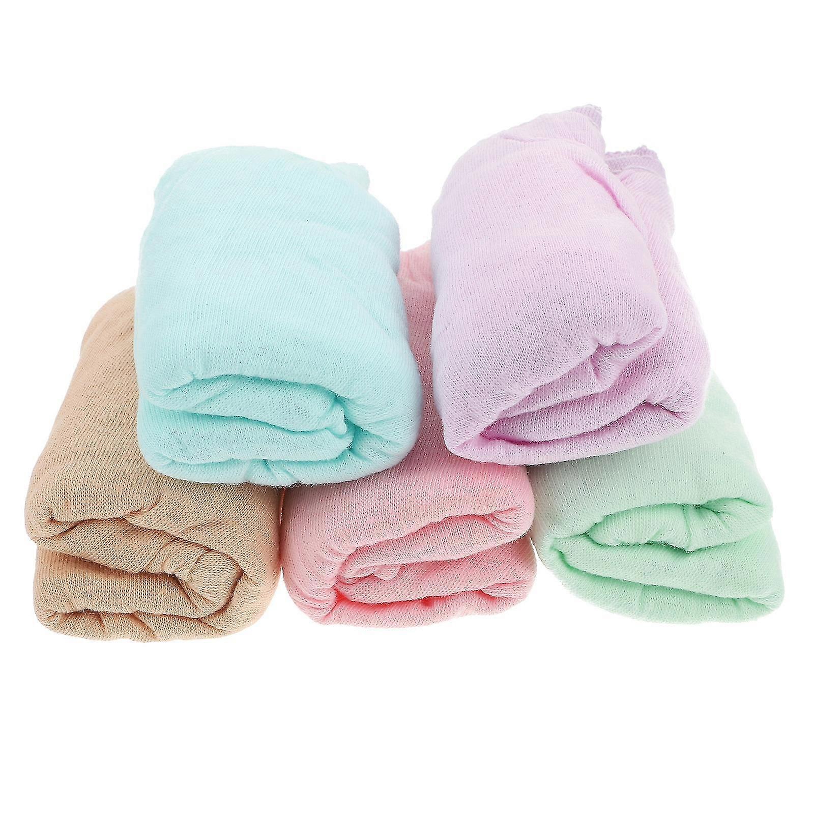 5pcs Disposable Briefs Universal Sauna Briefs Underwear For Travel (assorted Color)