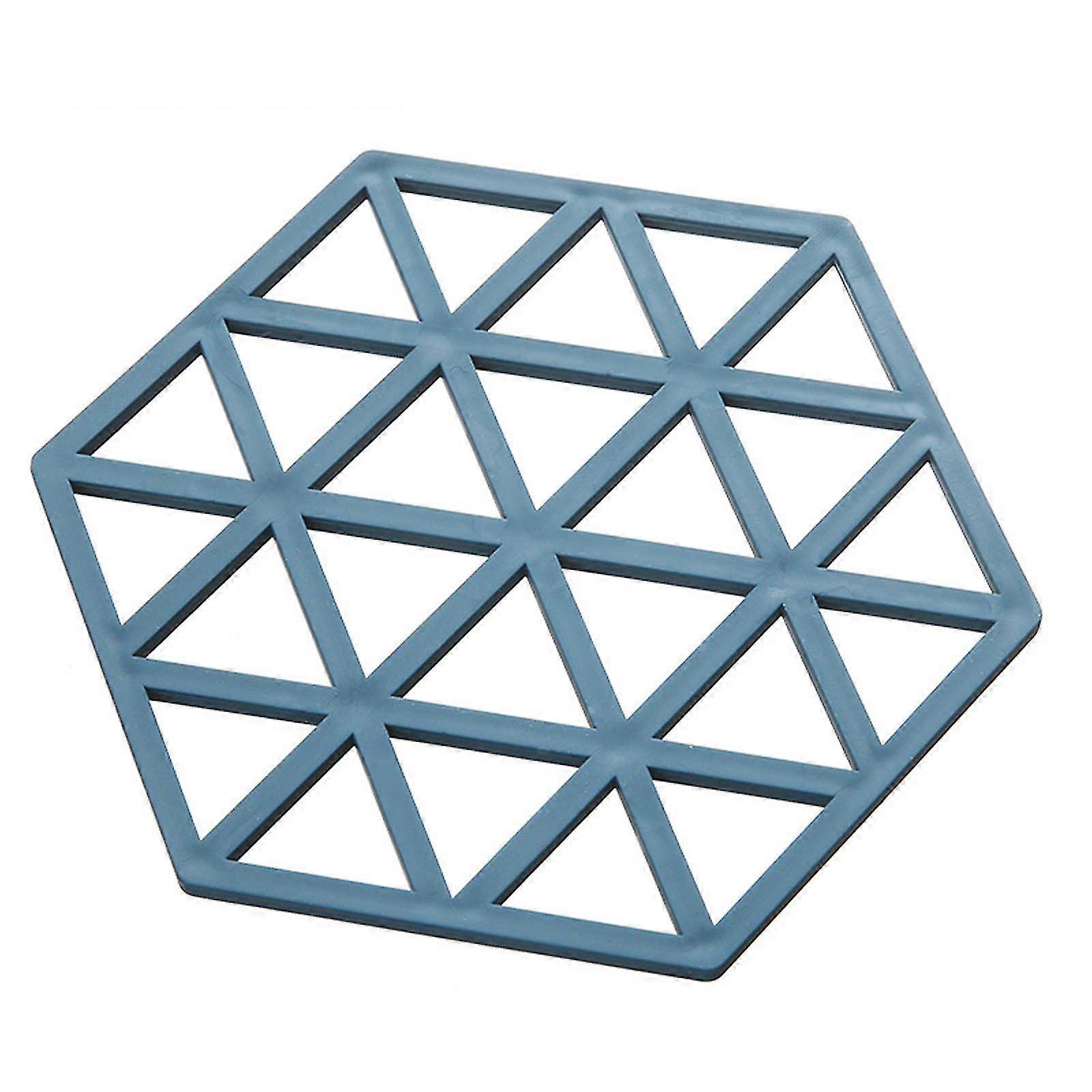 Hexagonal Table Insulation Pad Multifunctional Heat-resistant Non-slip Coasters For Home Kitchen