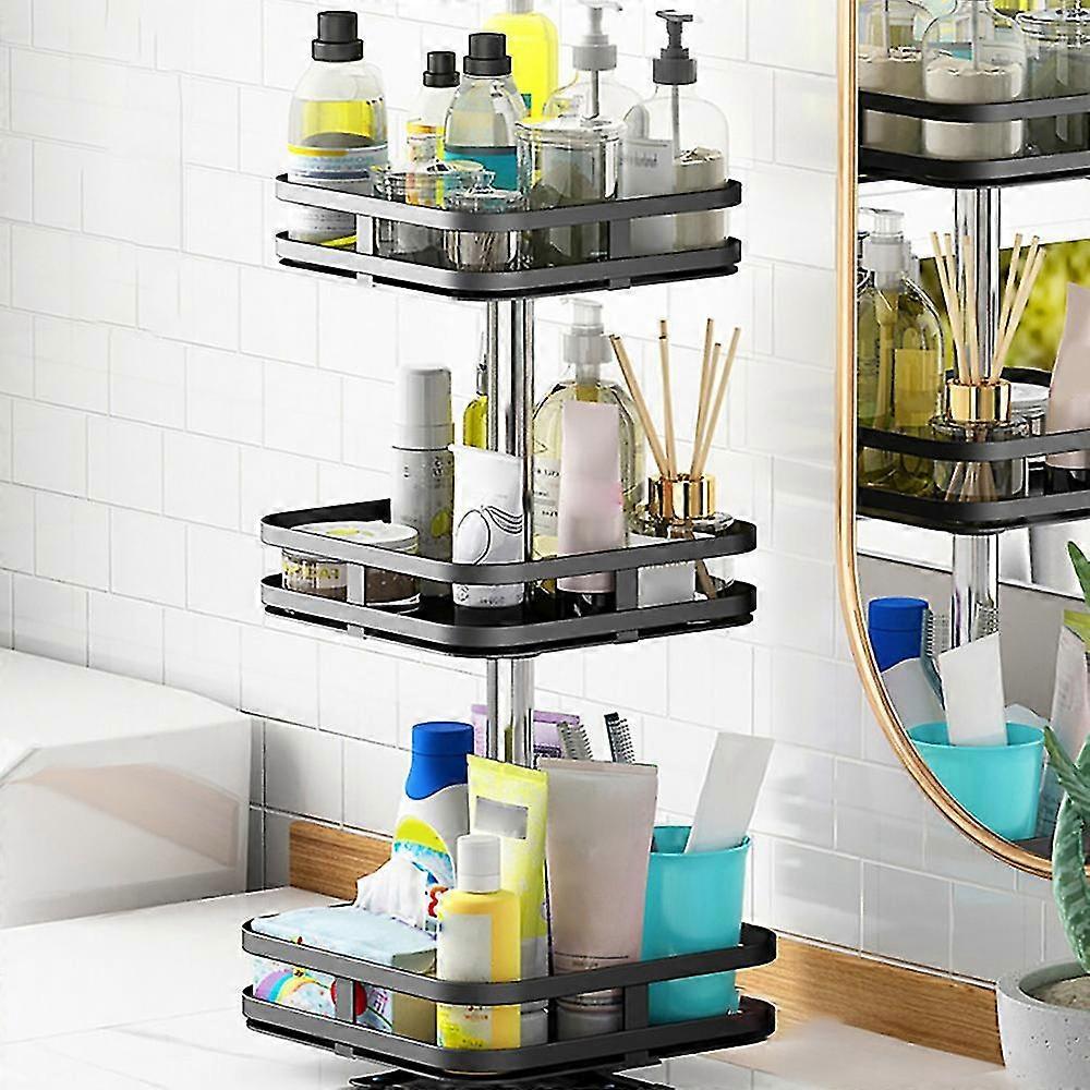 Drehbare Küche Gewürzbehälter Rack Glas Organizer Arbeitsplatte Ecke Flaschenregal Gewürz Regal Kitch