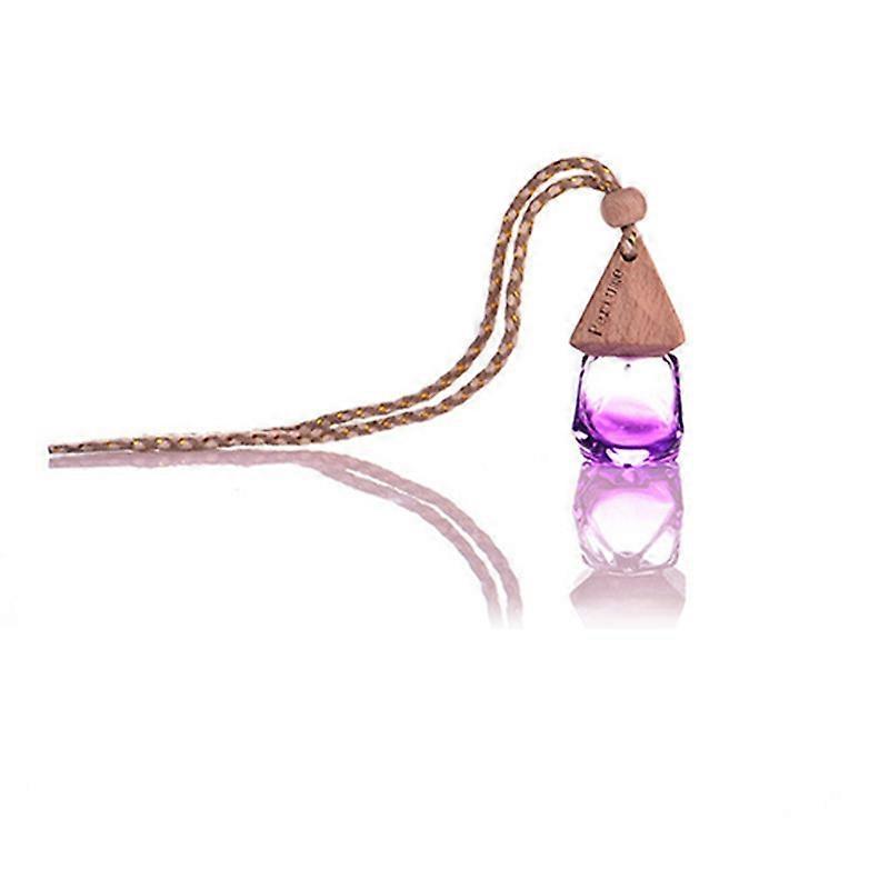 Home Car Hanging Air Freshener Perfume Fragrance Diffuser Empty Glass Bottle KAESI