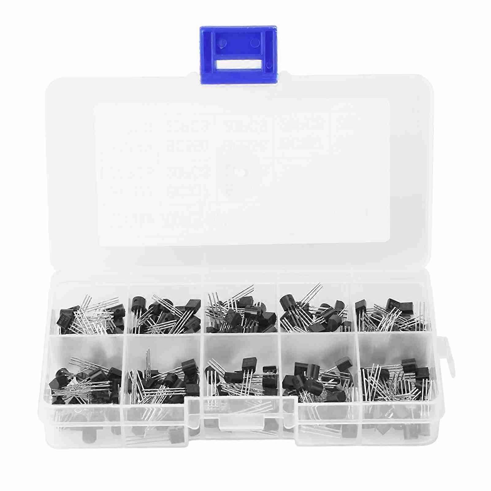 200 Stück 10 Werte NPN PNP BIS?92 BC327? BC558 Transistor Sortiment DIY Bausatz